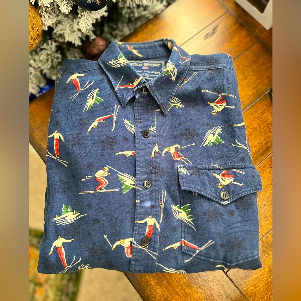 Polo Ralph Lauren Ski Flannel, Size L